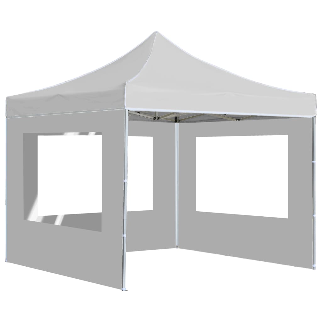 VidaXL Partyzelt mit Wänden 3x3 m Aluminium Weiß