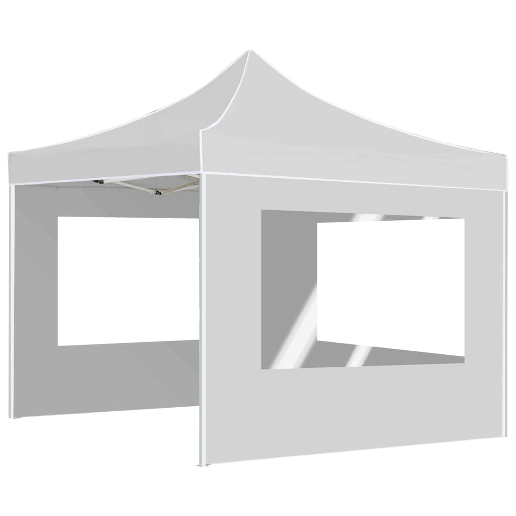 VidaXL Partyzelt mit Wänden 3x3 m Aluminium Weiß