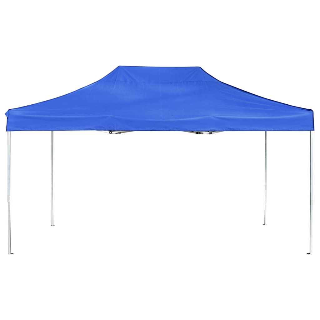 VidaXL Partyzelt professionell faltbar 4,5 x 3 m Aluminium blau
