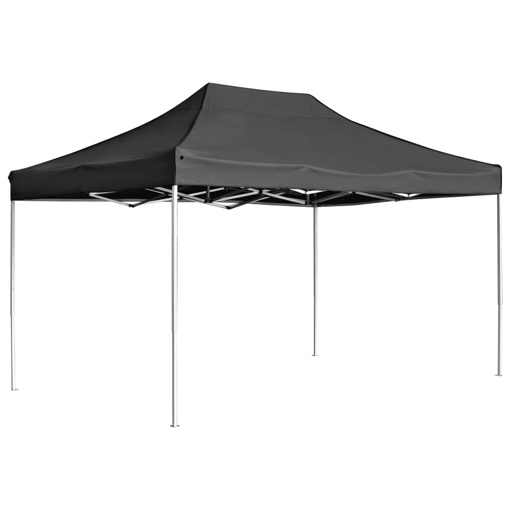 Vidaxx Partyzelt professionell faltbar 4,5 x 3 m Aluminium - Anthrazit