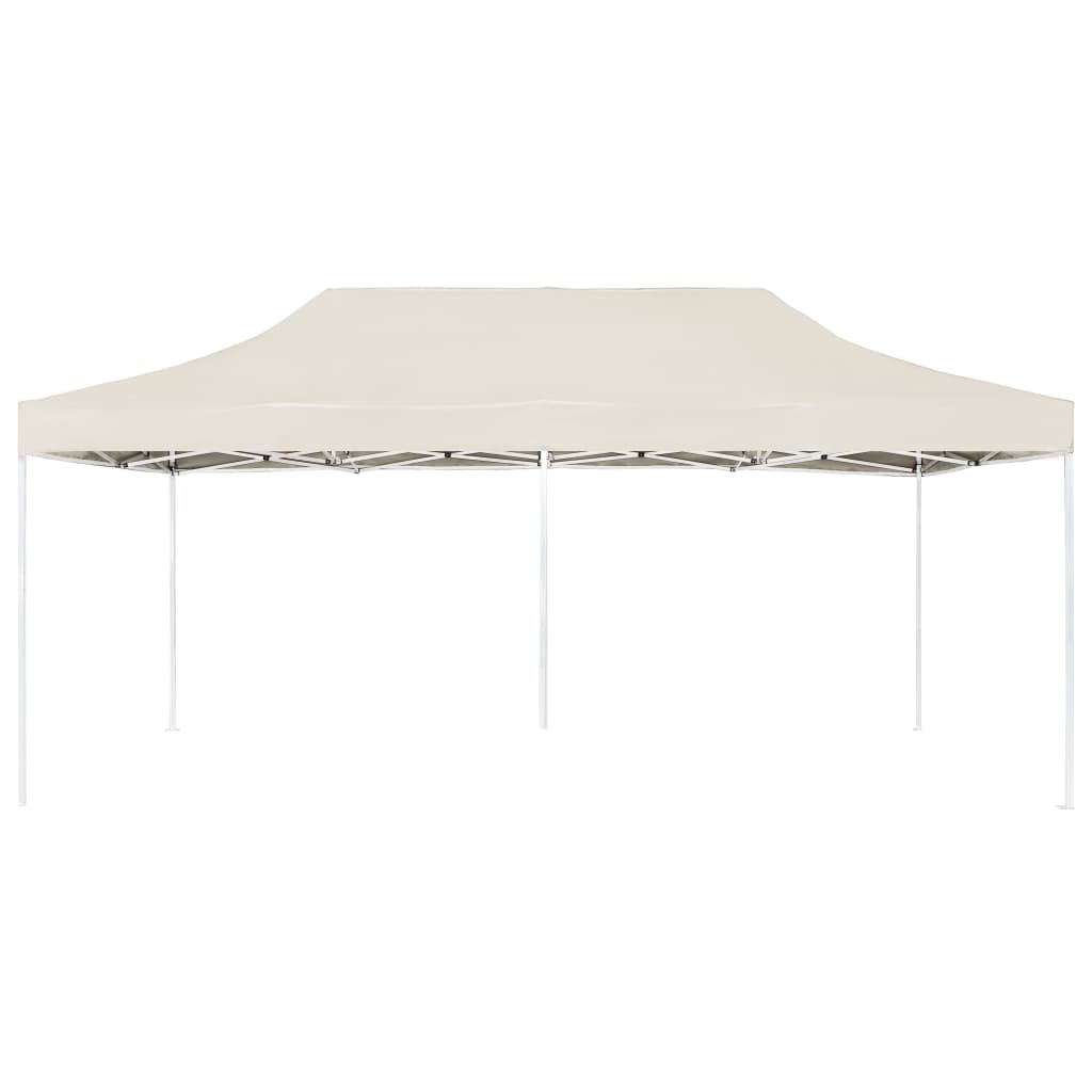 Vidaxx Partyzelt professionell faltbar 6x3 M Aluminium creme