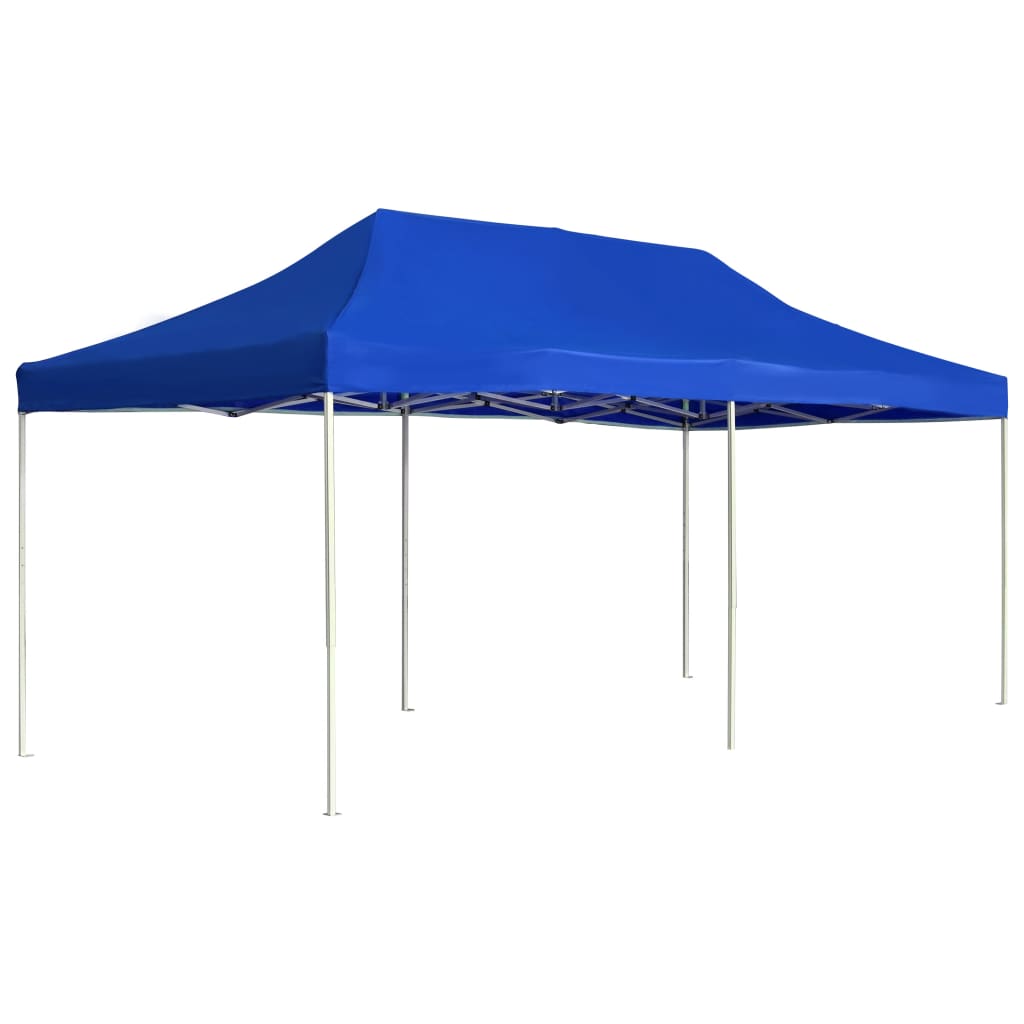 Vidaxx Partyzelt professionell faltbar 6x3 m Aluminium blau