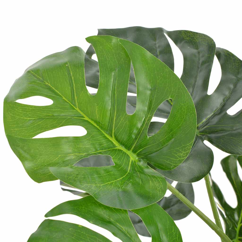 VidaXL Künstliche Pflanze mit Topf Monstera 100 cm Grün
