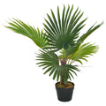 VidaXL Künstliche Pflanze mit Topf, Palme, 70 cm, Grün