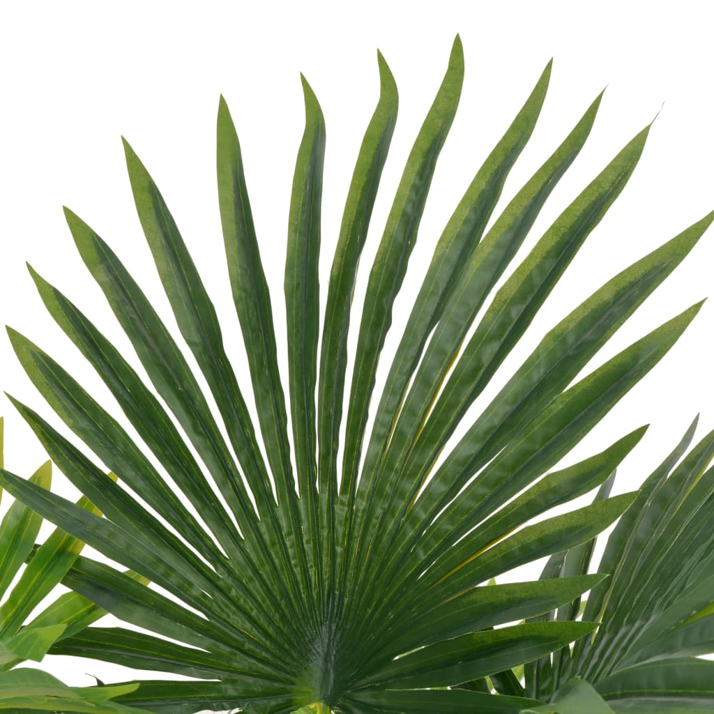 VidaXL Künstliche Pflanze mit Topf, Palme, 70 cm, Grün