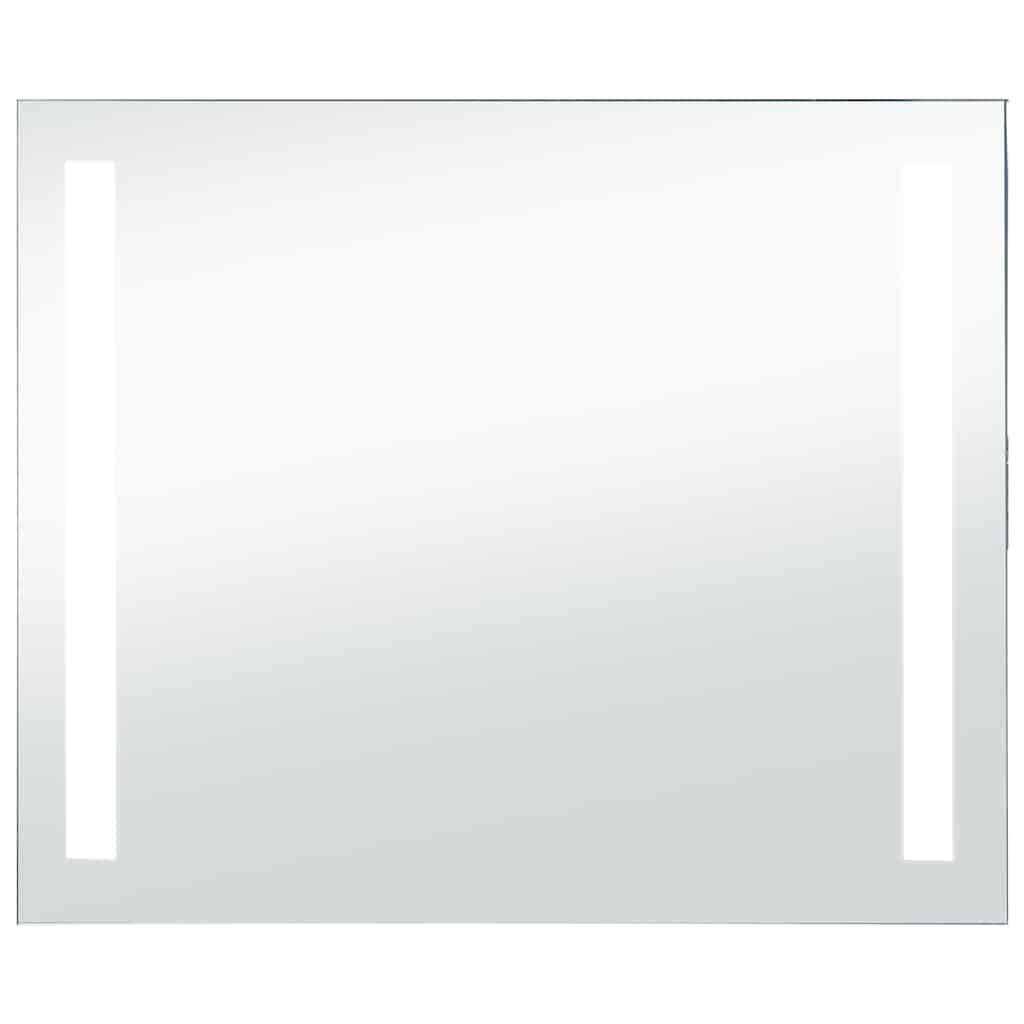 Vidaxl badkamerspiegel led 80x60 cm