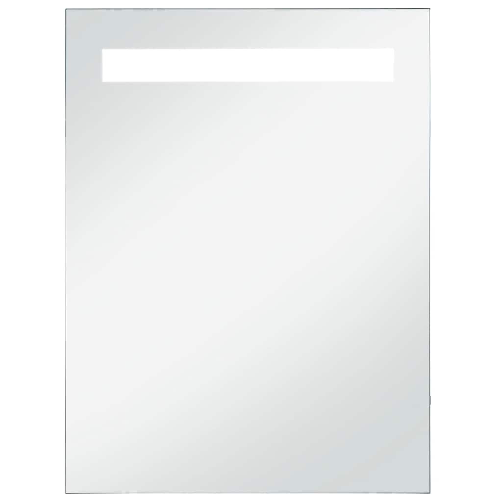 Vidaxx Badezimmerspiegel mit LED-Beleuchtung, 60 x 80 cm
