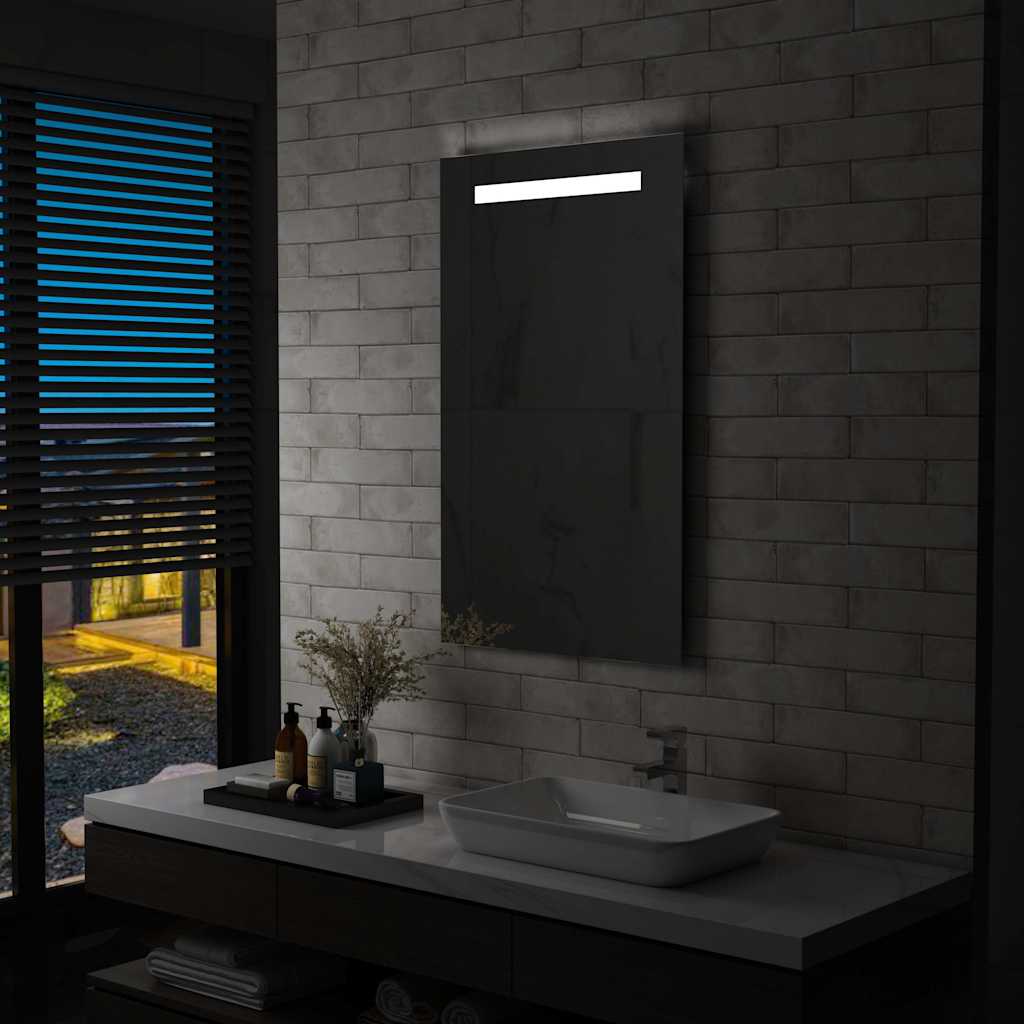 Vidaxx Badezimmerspiegel mit LED-Beleuchtung, 60 x 100 cm