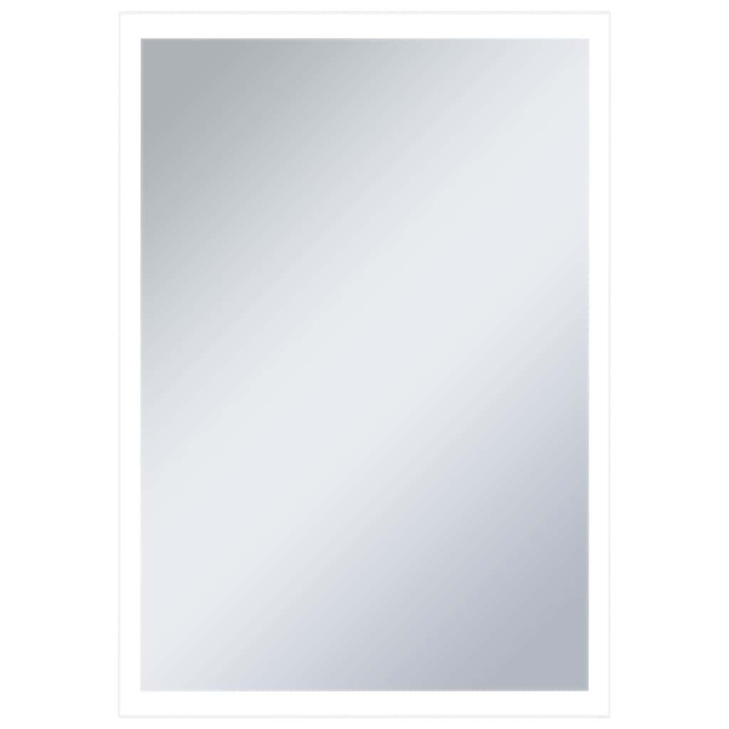 Vidaxx Badezimmerspiegel mit LED-Beleuchtung, 60 x 80 cm