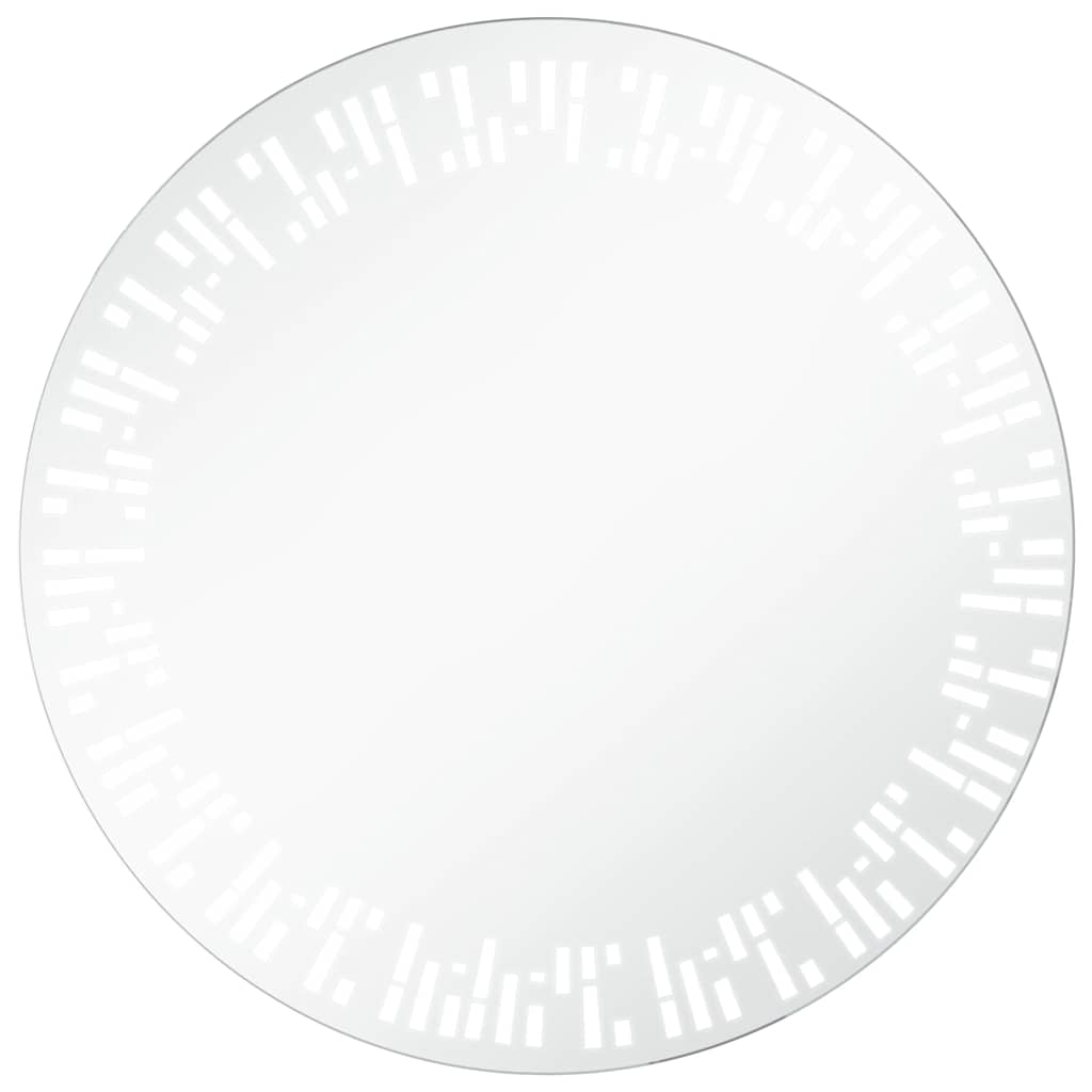 Vidaxx Badezimmerspiegel mit LED-Beleuchtung, 80 cm