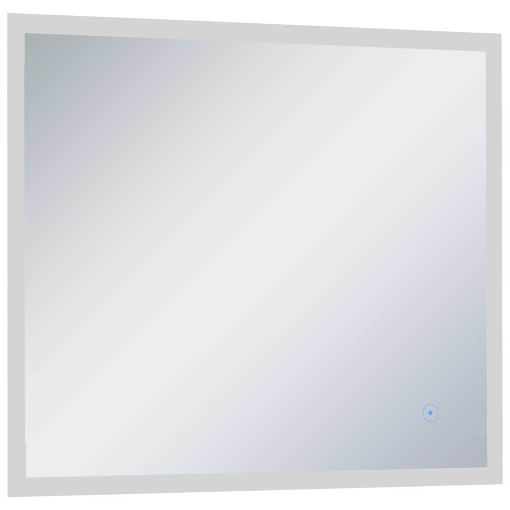 Vidaxl badkamerspiegel led met aanraaksensor 60x50 cm