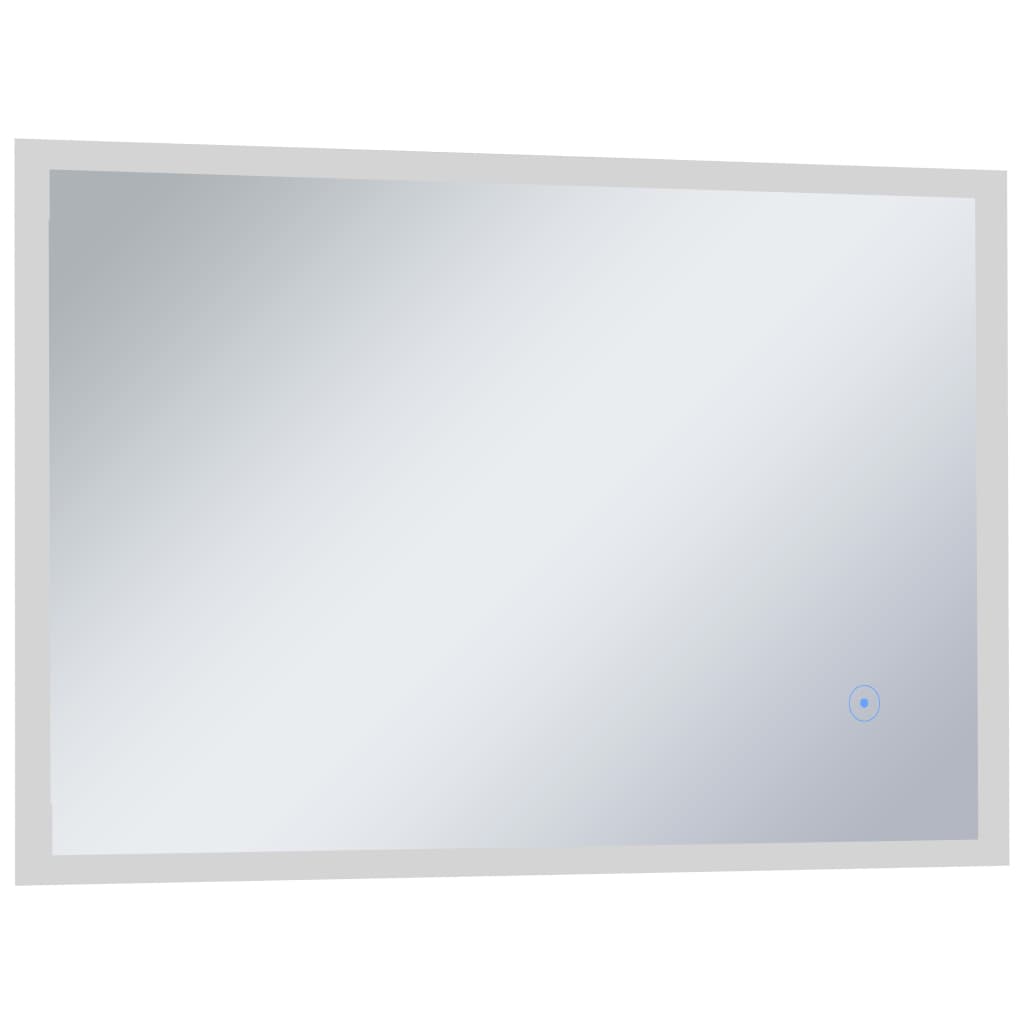 Vidaxx Badezimmerspiegel mit LED-Beleuchtung und Berührungssensor, 100 x 60 cm