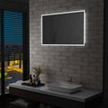 Vidaxx Badezimmerspiegel mit LED-Beleuchtung und Berührungssensor, 100 x 60 cm