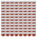 Vidaxl jampotten met zilverkleurige deksels 96 st 110 ml glas
