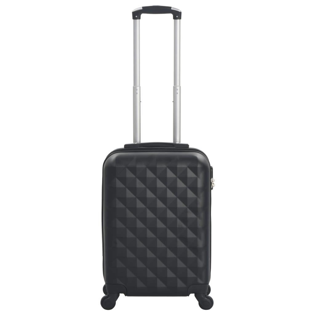 VidaXL Hartschalenkoffer ABS schwarz