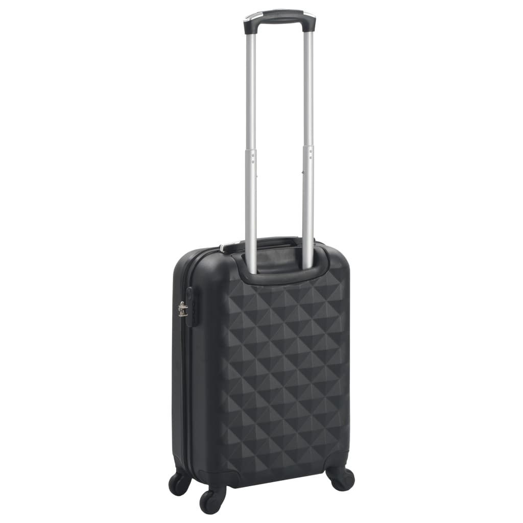 VidaXL Hartschalenkoffer ABS schwarz