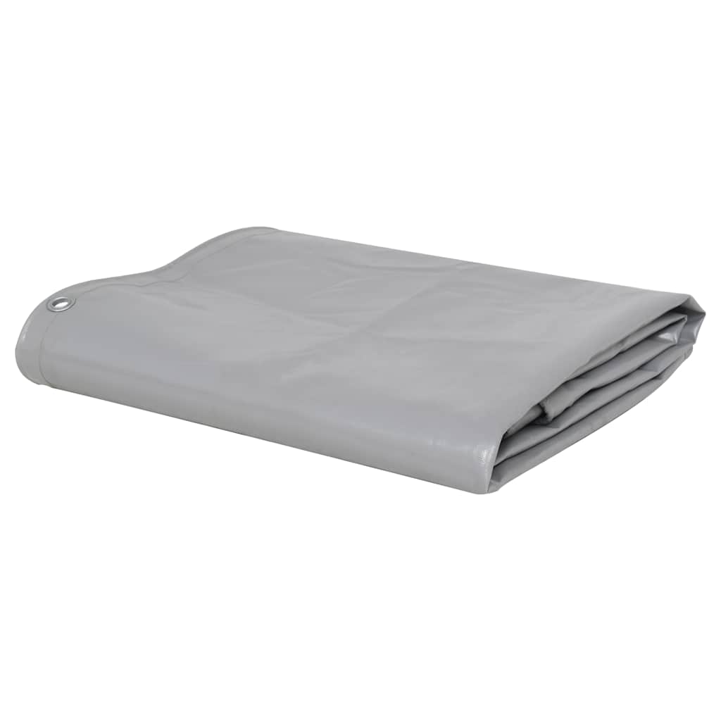 Vidaxl-Gerät Segel 650 g m² 1,5 x 20 m Grau