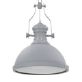 Vidaxl plafondlamp rond e27 grijs