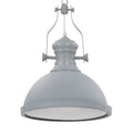 VidaXL Deckenleuchte rund E27 grau