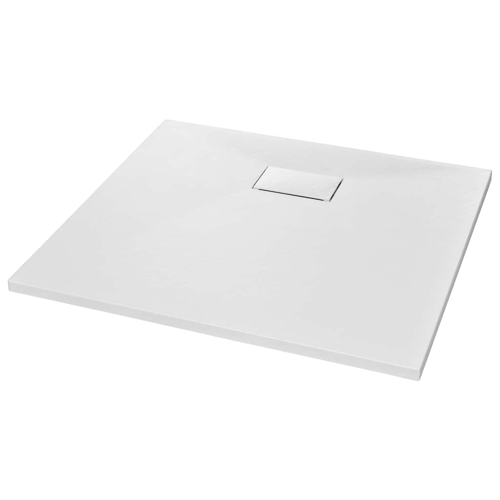 Vidaxl douchebak 90x80 cm smc wit