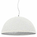 Vidaxl hanglamp e27 ø50 cm wit en zilver