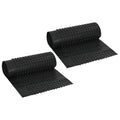 VIDAXL Drainfolien-Nuten, 2 Stück, 400 g/m², 0,5 x 20 m, HDPE