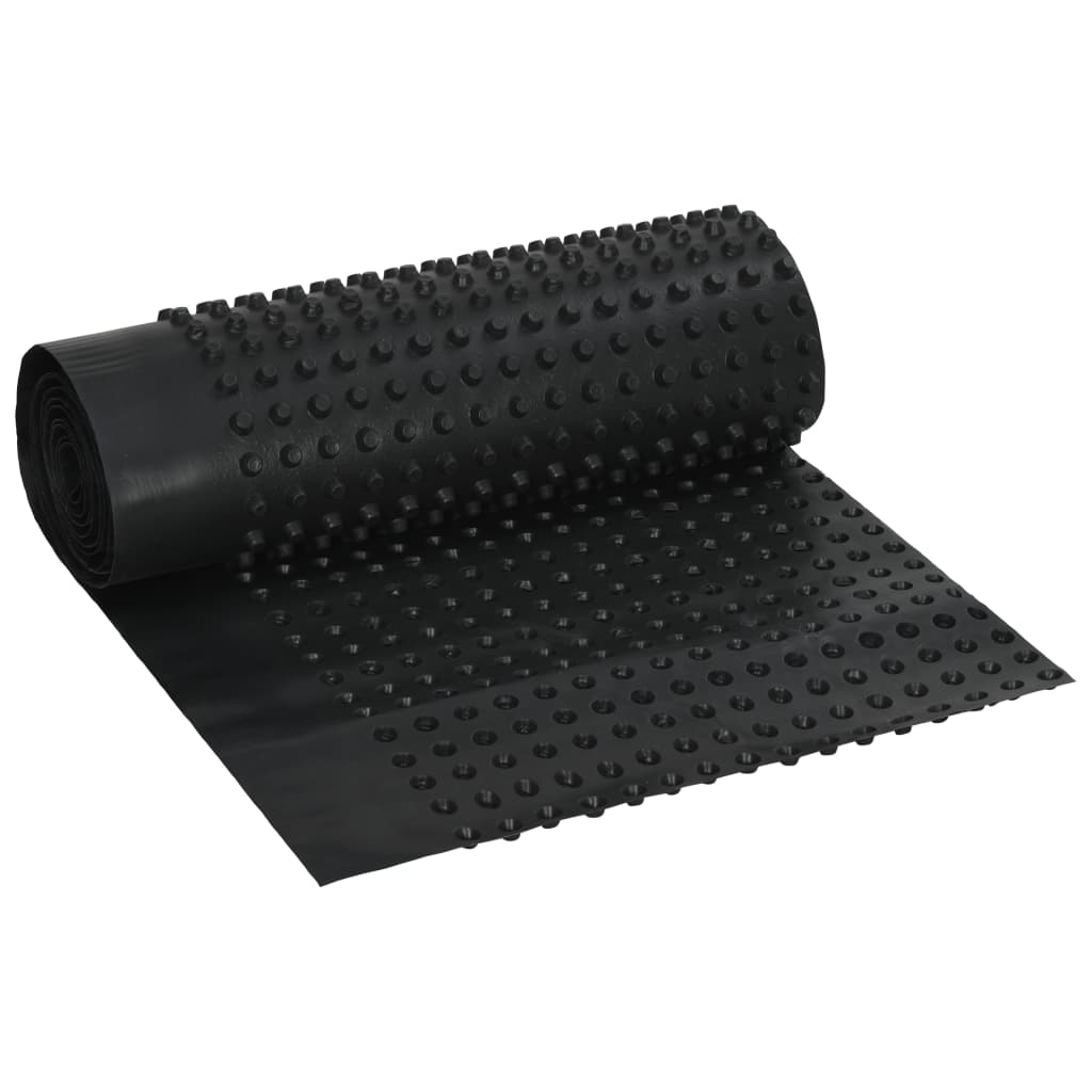 VIDAXL Drainfolien-Nuten, 2 Stück, 400 g/m², 0,5 x 20 m, HDPE
