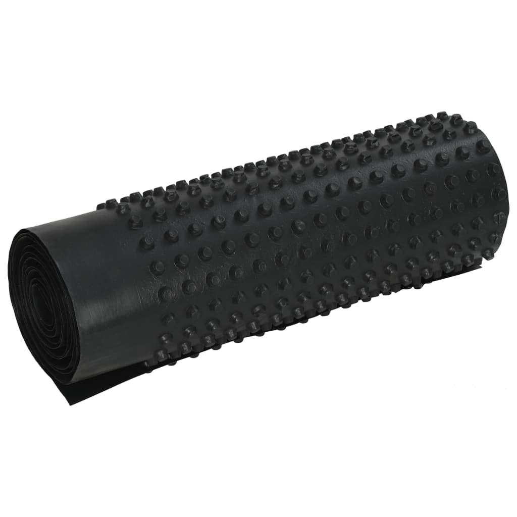 VIDAXL Drainfolien-Nuten, 2 Stück, 400 g/m², 0,5 x 20 m, HDPE