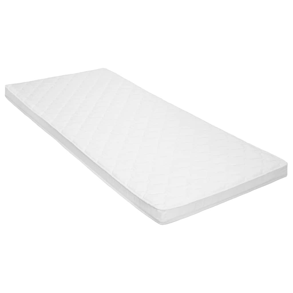 VidaXL Top Matratze, eiförmiges Profil, 6 cm Kaltschaum, 80 x 200 cm