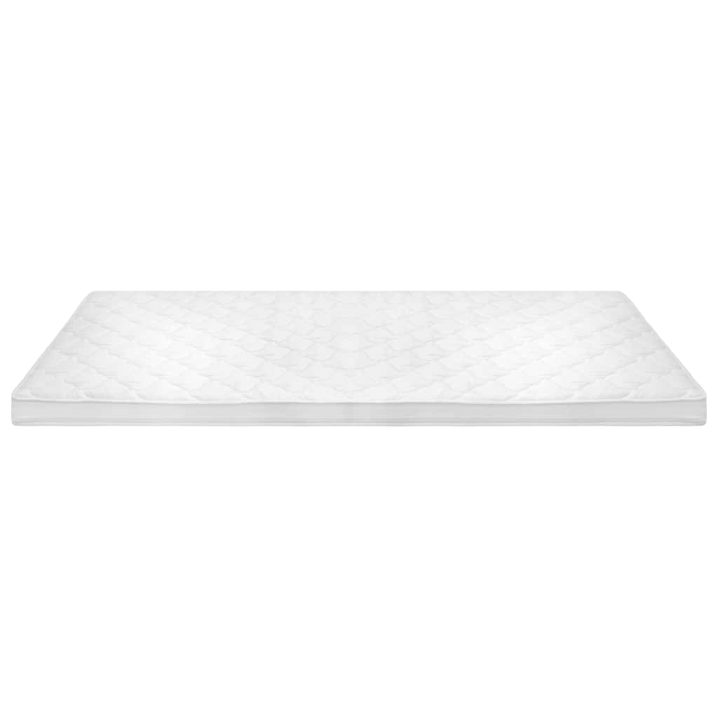 VidaXL Top Matratze, eiförmiges Profil, 6 cm Kaltschaum, 80 x 200 cm