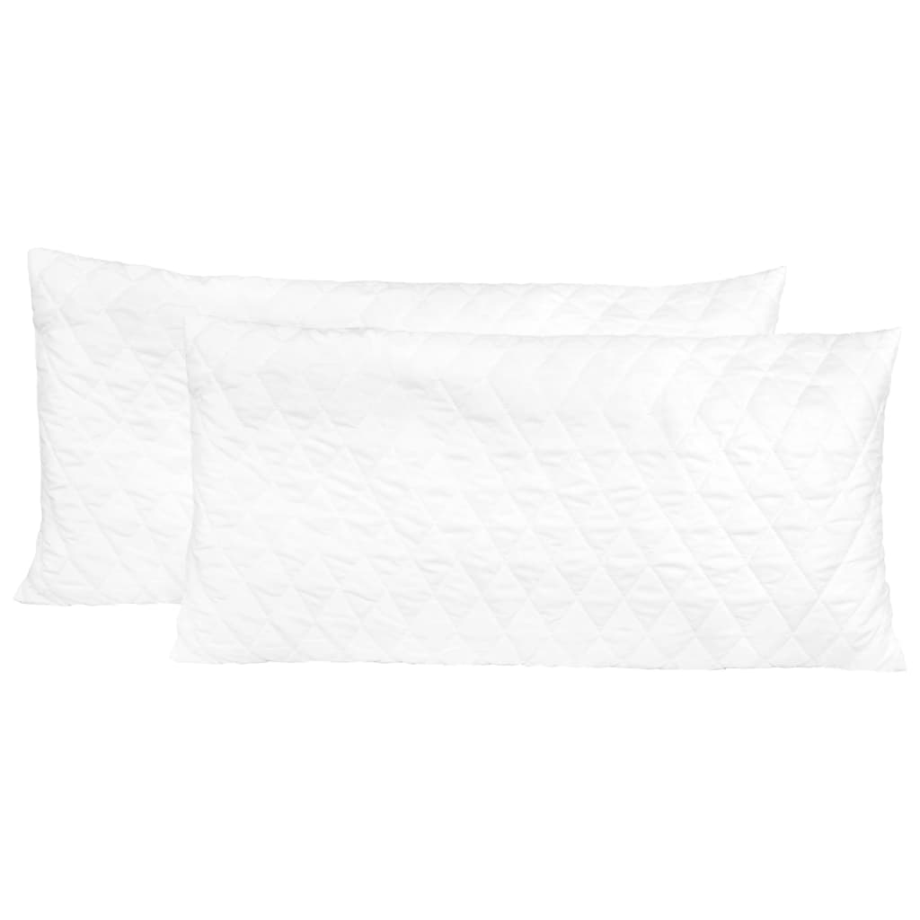 VidaXL Kissen, 2 Stück, 80 x 40 x 14 cm, Memory-Schaum