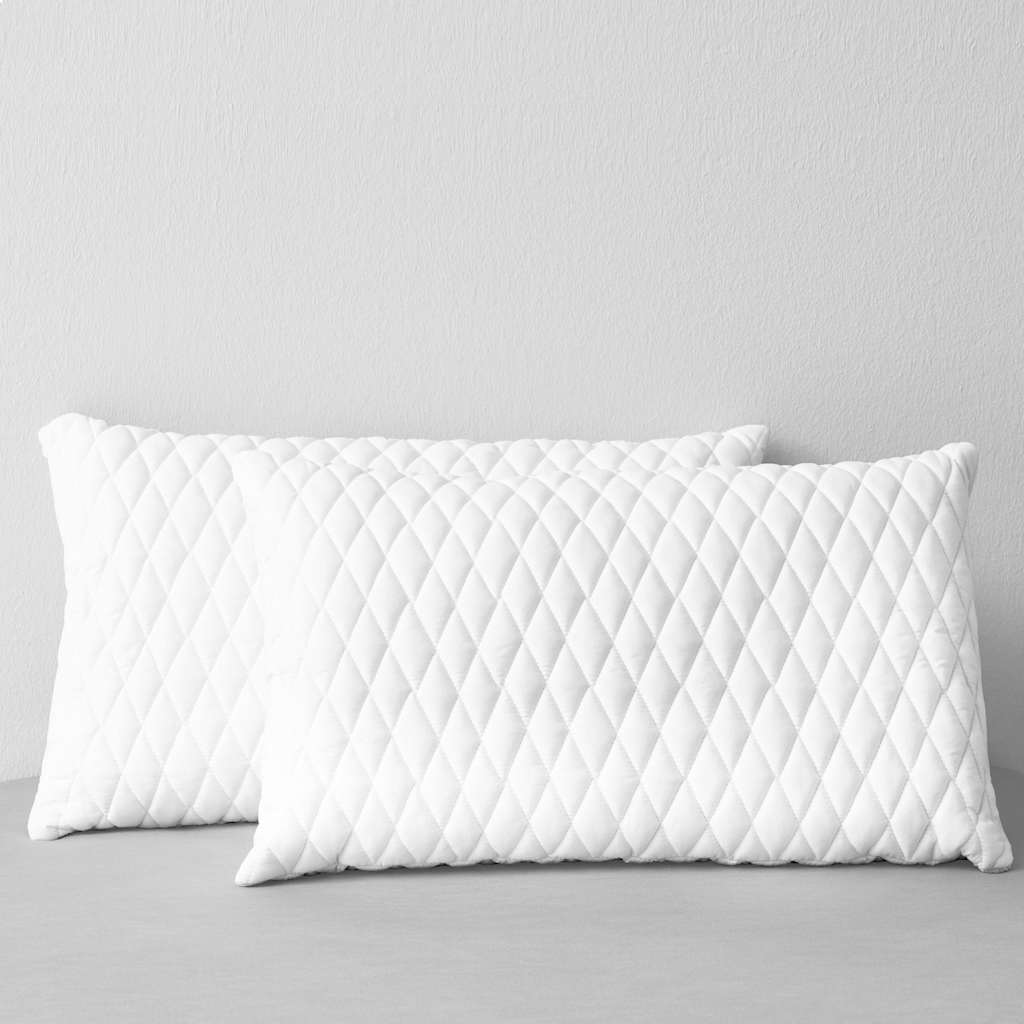 VidaXL Kissen, 2 Stück, 80 x 40 x 14 cm, Memory-Schaum