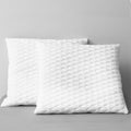 VidaXL Kissen, 2 Stück, 70 x 60 x 14 cm, Memory-Schaum