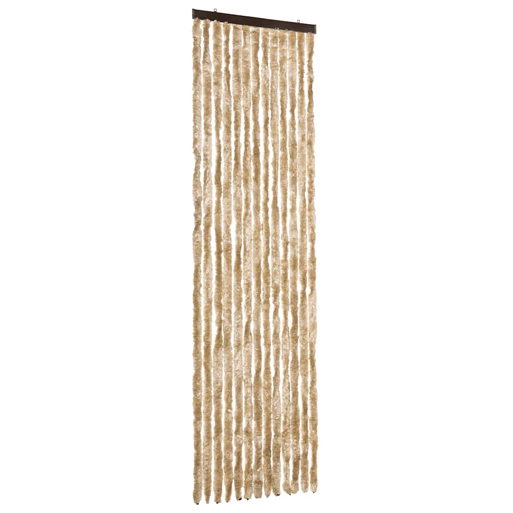 VidaXL Fliegengitter 56x185 cm Chenille Beige