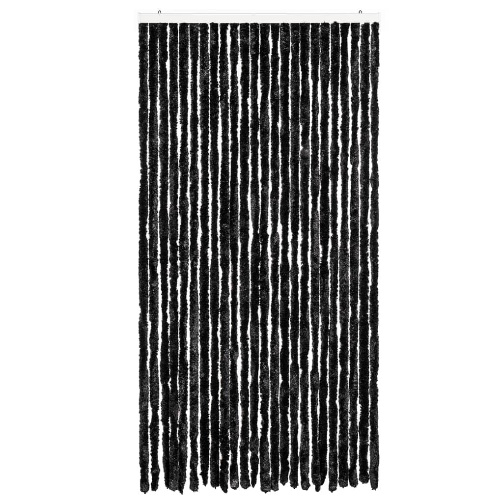 VidaXL Fliegengitter 100x220 cm Chenille Anthrazit