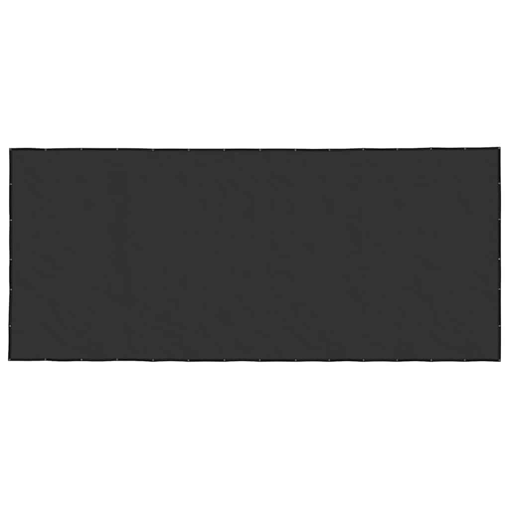 Vidaxl containernet 3x7 m hdpe zwart