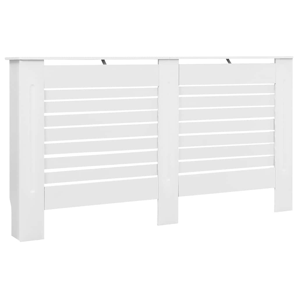 VIDAXL - Heizkörperkonstruktion 152 x 19 x 81,5 cm MDF Weiß