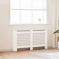 Vidaxl radiatorombouw 152x19x81,5 cm mdf wit
