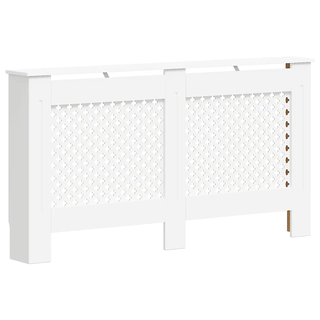 VIDAXL - Heizkörperkonstruktion 152 x 19 x 81,5 cm MDF Weiß