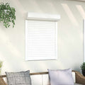 Vidaxxl Rollladen 80x100 cm Aluminium Weiß