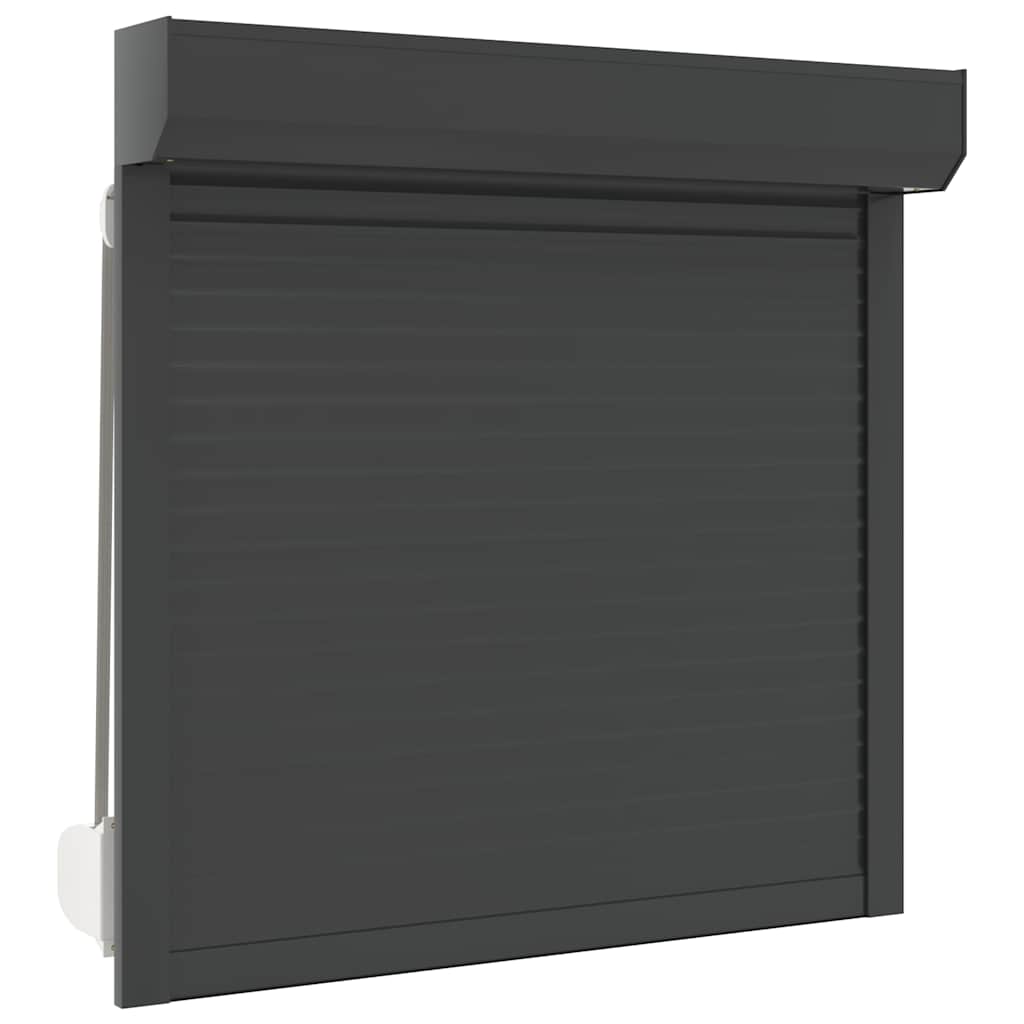 VidaXL Rollladen 100x100 cm Aluminium - Anthrazitfarbe