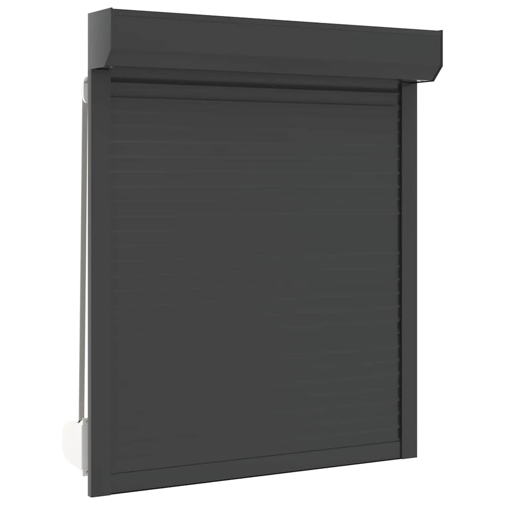VidaXL Rollladen 100x120 cm Aluminium - Anthrazit - lackiert