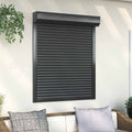 VidaXL Rollladen 100x130 cm Aluminium - Anthrazit - lackiert
