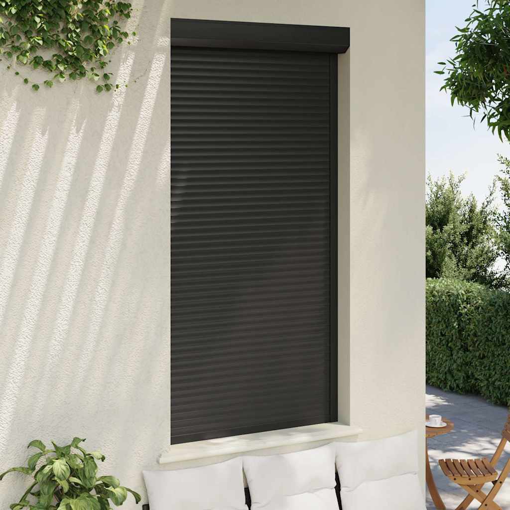 VidaXL Rollladen 110x220 cm Aluminium - Anthrazitfarbe