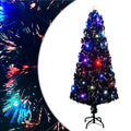Vidaxl Weihnachtsbaum mit LED und Standard 240 cm Faseroptik