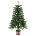 Vidaxl kunstkerstboom met levensechte naalden 90 cm groen
