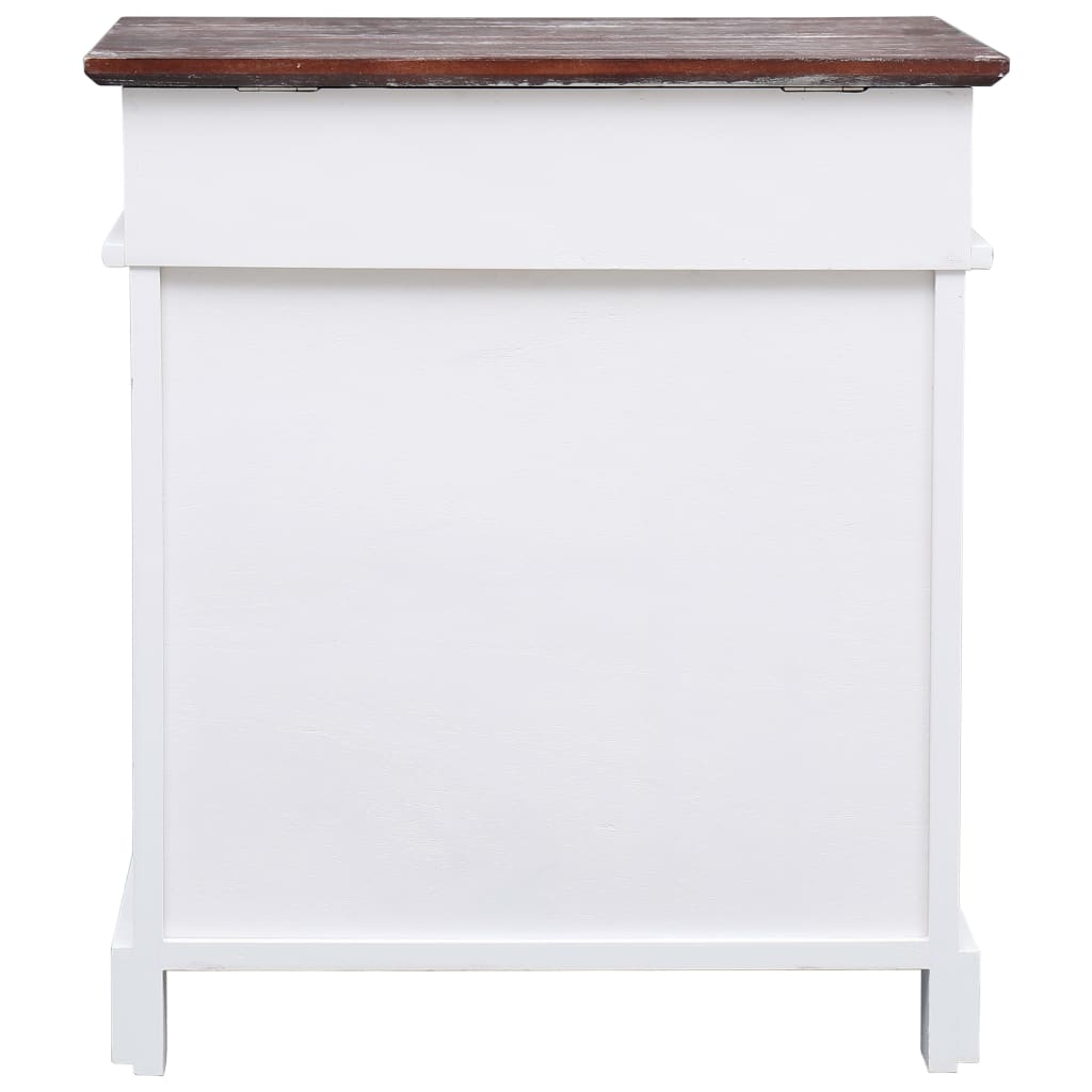 Vidaxx Schuhschrank 50x28x58 cm Paulownia Holz Braun