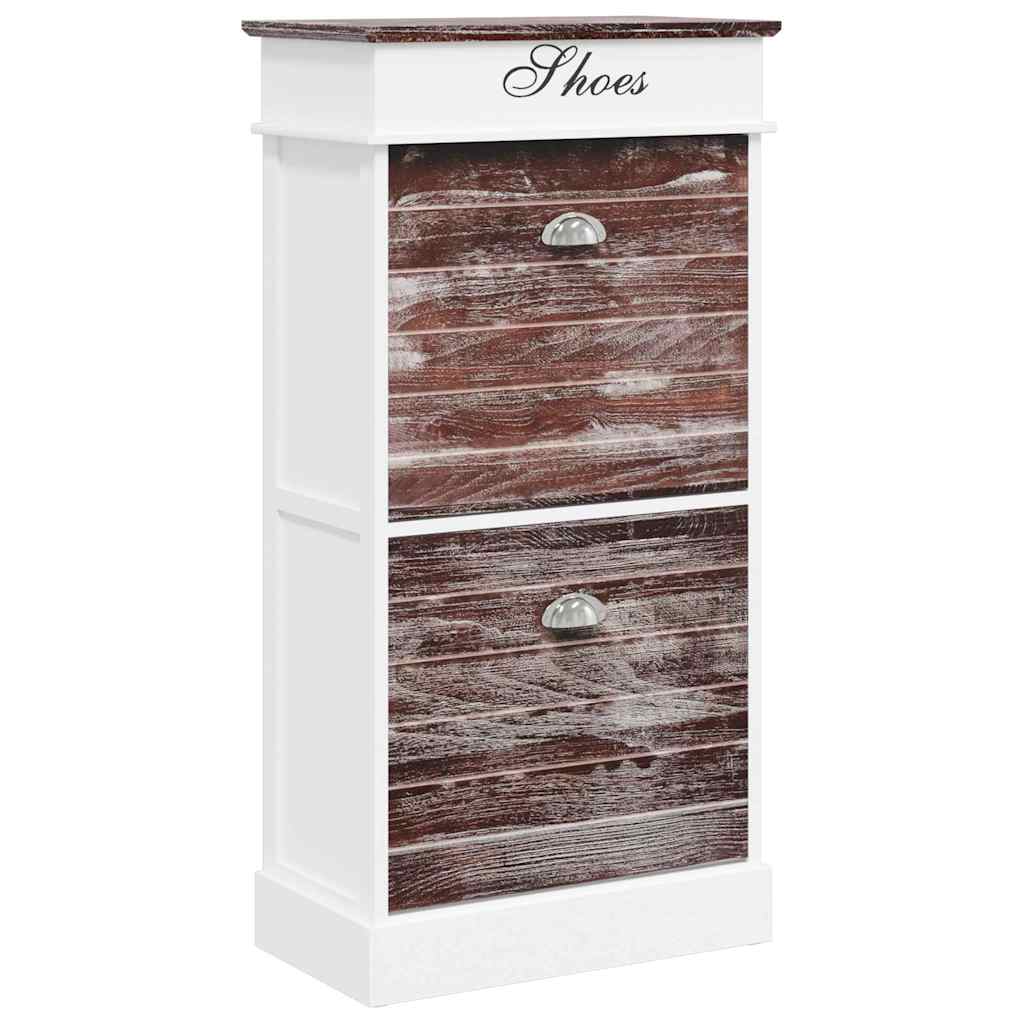 Vidaxx Schuhschrank 50x28x98 cm Paulownia-Holz Braun