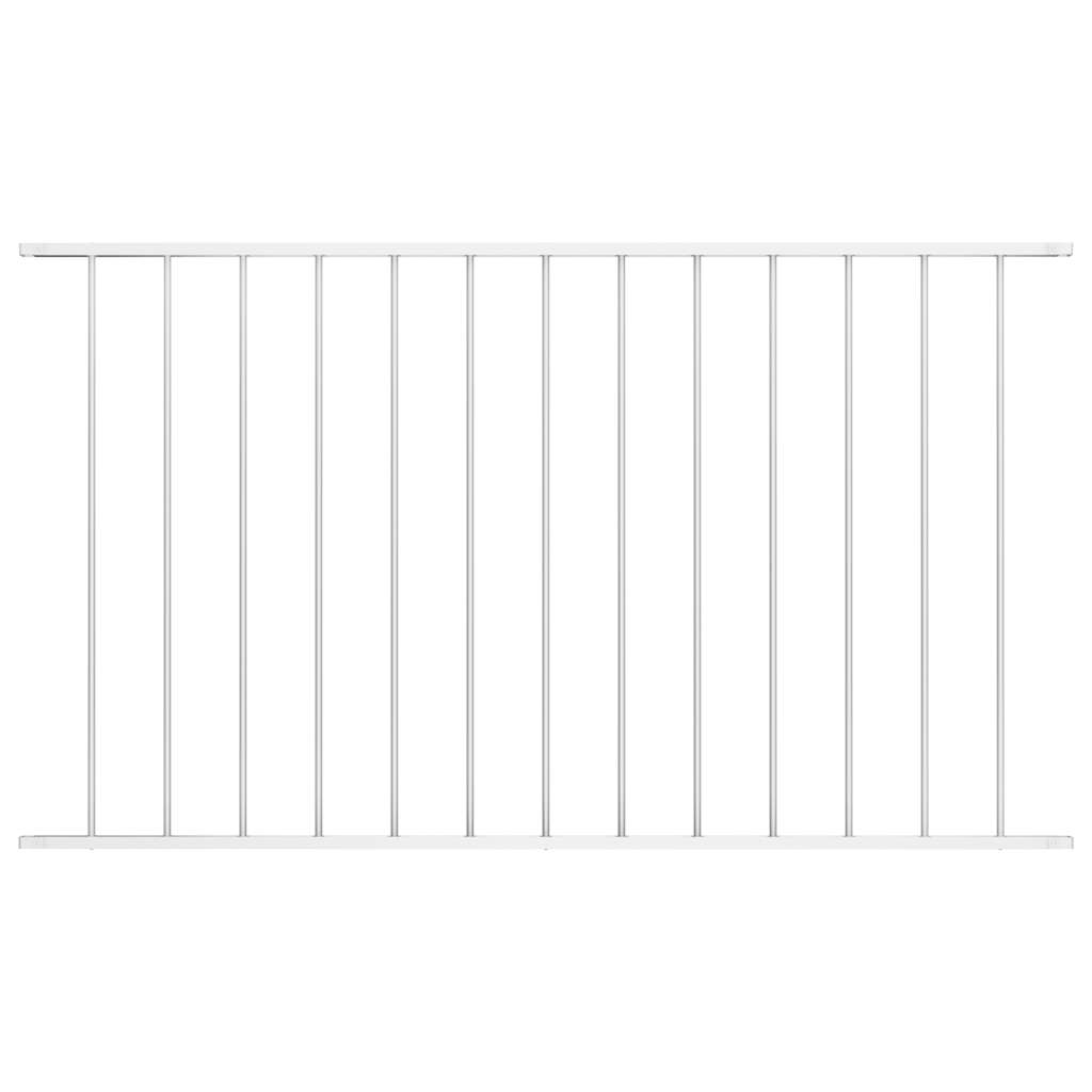 Vidaxx HEK Panel 1,7x1,25 m Pulver -Kette -Stahlweiß