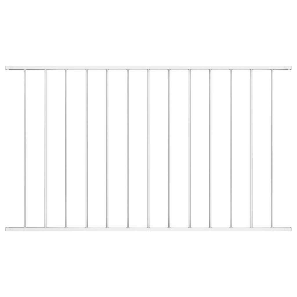 Vidaxx HEK Panel 1,7x1,25 m Pulver -Kette -Stahlweiß